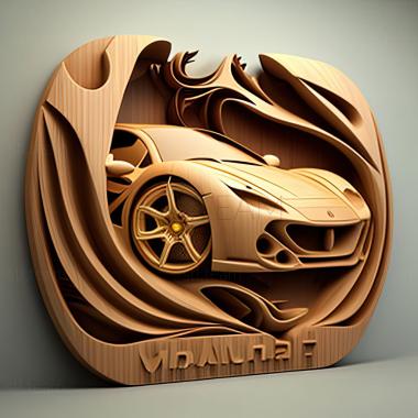 3D модель Ferrari Can Am (STL)